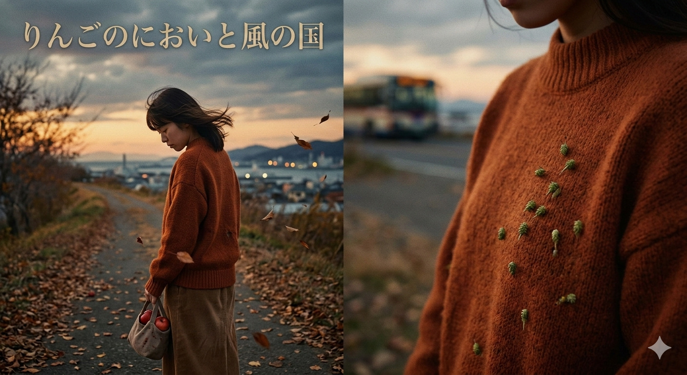 「りんごのにおいと風の国」のGeminiのイメージ